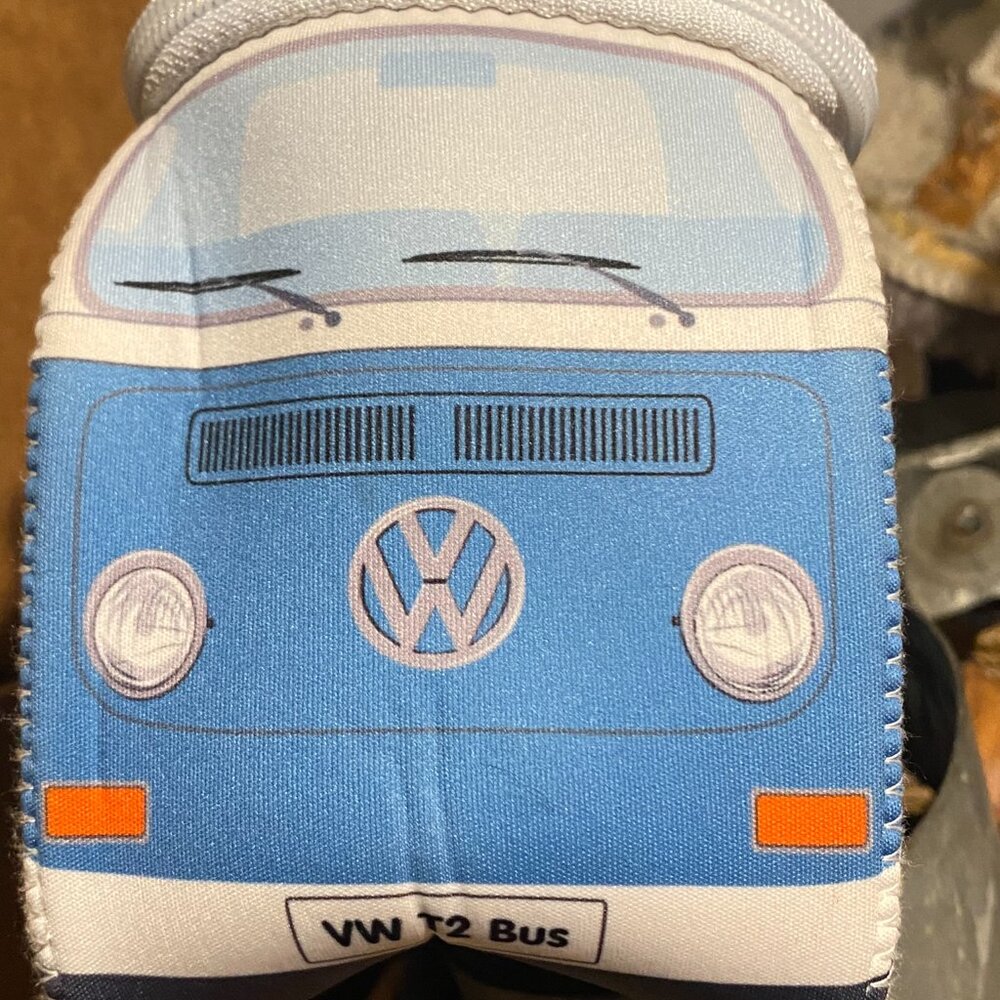 Licensed VW Hippie Bus Lunch Bag & Graphic Tee Set (Size Medium) - Picture 3 of 16